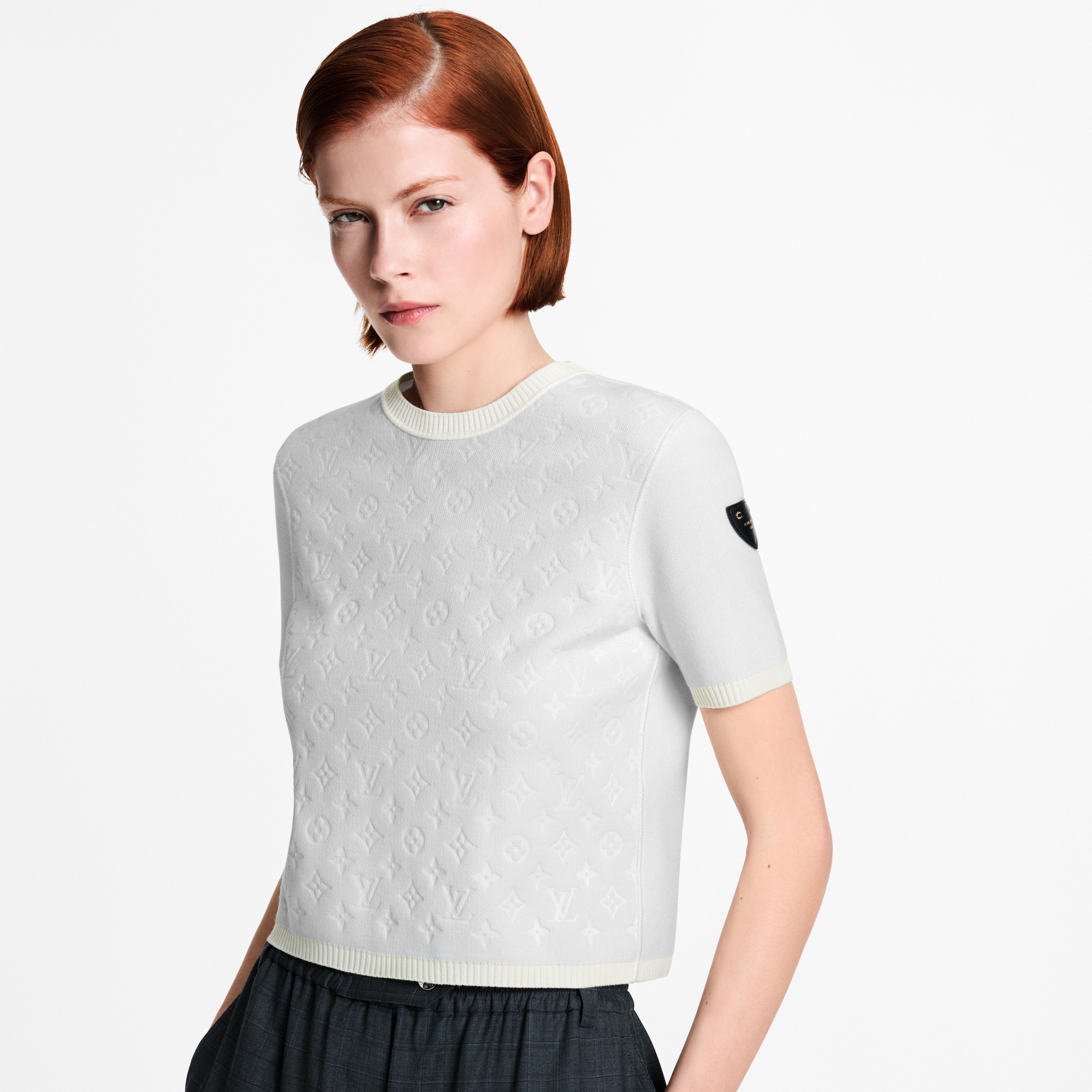 Monogram Accent Knit Top - Ready-to-Wear | LOUIS VUITTON